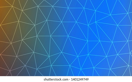 Decorative background with triangles. Modern design for you business, project. Vector illustration. Creative gradient color.