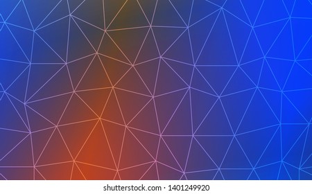 Decorative background with triangles. Modern design for you business, project. Vector illustration. Creative gradient color.