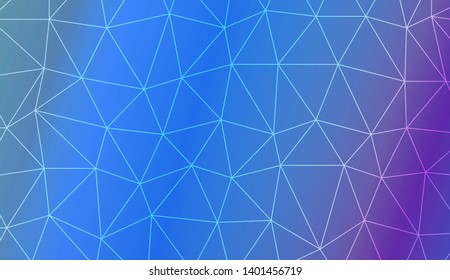 Decorative background with triangles. Modern design for you business, project. Vector illustration. Creative gradient color.