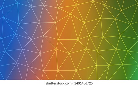 Decorative background with triangles. Modern design for you business, project. Vector illustration. Creative gradient color.