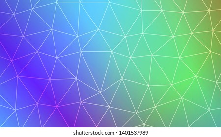 Decorative background with triangles. Modern design for you business, project. Vector illustration. Creative gradient color.