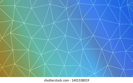 Decorative background with triangles. Modern design for you business, project. Vector illustration. Creative gradient color.
