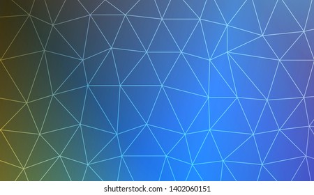 Decorative background with triangles. Modern design for you business, project. Vector illustration. Creative gradient color.