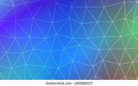 Decorative background with triangles. Modern design for you business, project. Vector illustration. Creative gradient color.