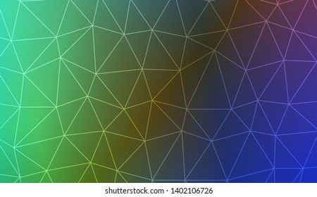 Decorative background with triangles. Modern design for you business, project. Vector illustration. Creative gradient color.