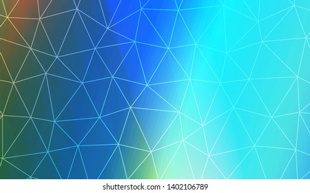 Decorative background with triangles. Modern design for you business, project. Vector illustration. Creative gradient color.