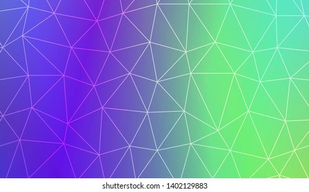 Decorative background with triangles. Modern design for you business, project. Vector illustration. Creative gradient color.