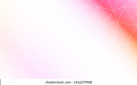 Decorative background with triangles. Modern design for you business, project. Vector illustration. Creative gradient color.