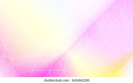 Decorative background with triangles. Modern design for you business, project. Vector illustration. Creative gradient color.