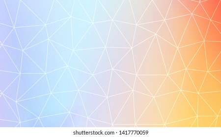Decorative background with triangles. Modern design for you business, project. Vector illustration. Creative gradient color.