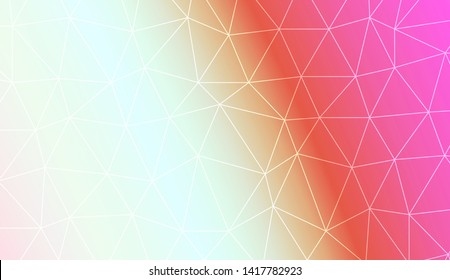 Decorative background with triangles. Modern design for you business, project. Vector illustration. Creative gradient color.