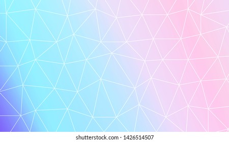 Decorative background with triangles. Modern design for you business, project. Vector illustration. Creative gradient color.