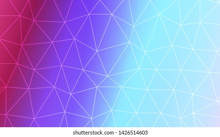 Decorative background with triangles. Modern design for you business, project. Vector illustration. Creative gradient color.