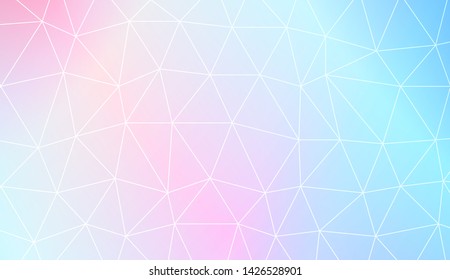 Decorative background with triangles. Modern design for you business, project. Vector illustration. Creative gradient color.