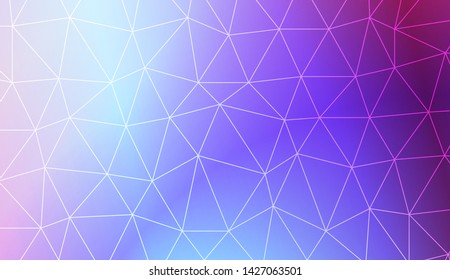 Decorative background with triangles. Modern design for you business, project. Vector illustration. Creative gradient color.