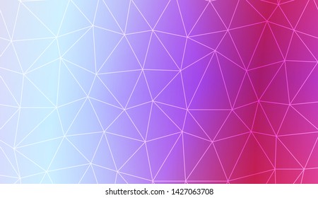 Decorative background with triangles. Modern design for you business, project. Vector illustration. Creative gradient color.