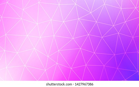 Decorative background with triangles. Modern design for you business, project. Vector illustration. Creative gradient color.