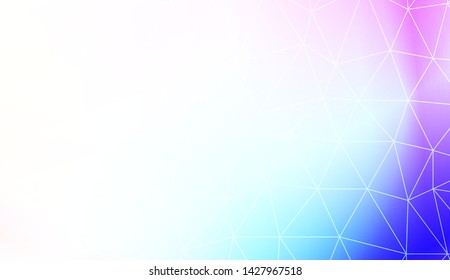 Decorative background with triangles. Modern design for you business, project. Vector illustration. Creative gradient color.