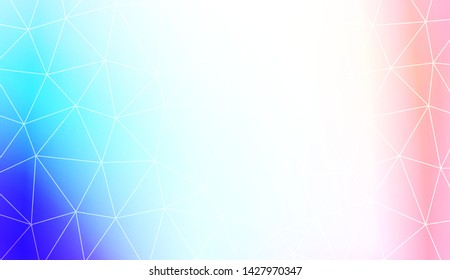 Decorative background with triangles. Modern design for you business, project. Vector illustration. Creative gradient color.