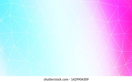 Decorative background with triangles. Modern design for you business, project. Vector illustration. Creative gradient color.