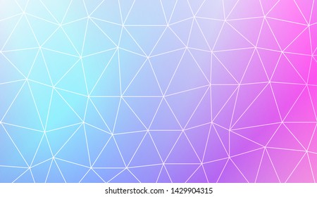 Decorative background with triangles. Modern design for you business, project. Vector illustration. Creative gradient color.
