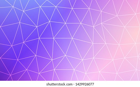 Decorative background with triangles. Modern design for you business, project. Vector illustration. Creative gradient color.