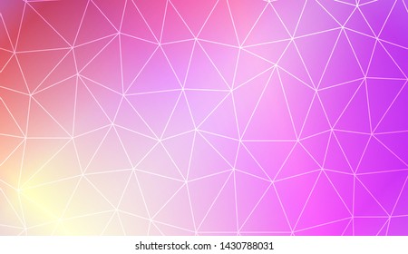 Decorative background with triangles. Modern design for you business, project. Vector illustration. Creative gradient color.