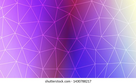 Decorative background with triangles. Modern design for you business, project. Vector illustration. Creative gradient color.