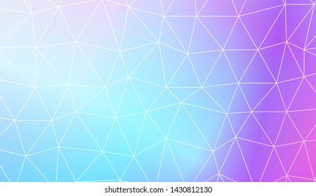 Decorative background with triangles. Modern design for you business, project. Vector illustration. Creative gradient color.