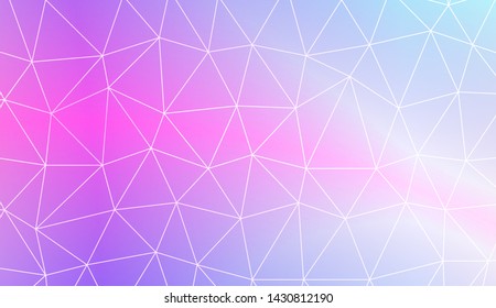 Decorative background with triangles. Modern design for you business, project. Vector illustration. Creative gradient color.
