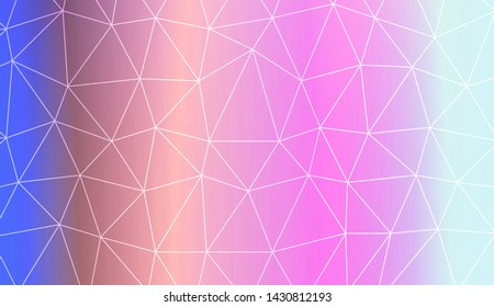 Decorative background with triangles. Modern design for you business, project. Vector illustration. Creative gradient color.