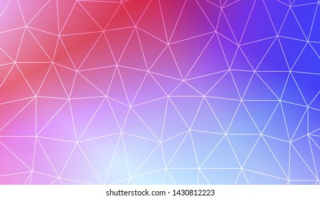 Decorative background with triangles. Modern design for you business, project. Vector illustration. Creative gradient color.