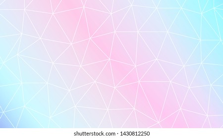 Decorative background with triangles. Modern design for you business, project. Vector illustration. Creative gradient color.