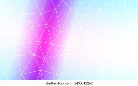 Decorative background with triangles. Modern design for you business, project. Vector illustration. Creative gradient color.