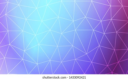 Decorative background with triangles. Modern design for you business, project. Vector illustration. Creative gradient color.