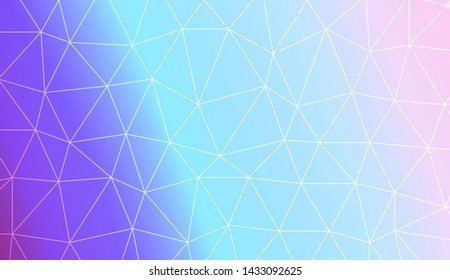 Decorative background with triangles. Modern design for you business, project. Vector illustration. Creative gradient color.