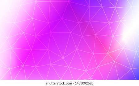 Decorative background with triangles. Modern design for you business, project. Vector illustration. Creative gradient color.