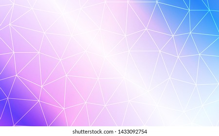 Decorative background with triangles. Modern design for you business, project. Vector illustration. Creative gradient color.