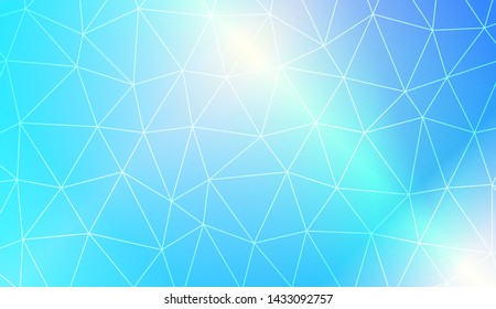 Decorative background with triangles. Modern design for you business, project. Vector illustration. Creative gradient color.