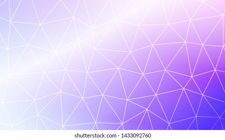 Decorative background with triangles. Modern design for you business, project. Vector illustration. Creative gradient color.