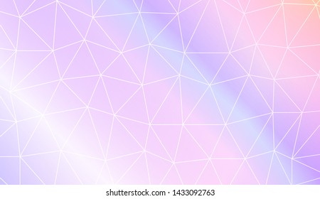 Decorative background with triangles. Modern design for you business, project. Vector illustration. Creative gradient color.