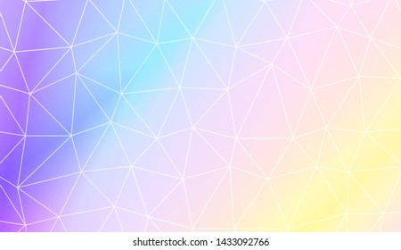 Decorative background with triangles. Modern design for you business, project. Vector illustration. Creative gradient color.
