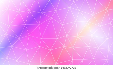 Decorative background with triangles. Modern design for you business, project. Vector illustration. Creative gradient color.