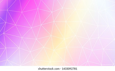 Decorative background with triangles. Modern design for you business, project. Vector illustration. Creative gradient color.