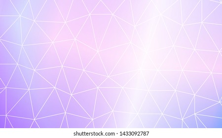 Decorative background with triangles. Modern design for you business, project. Vector illustration. Creative gradient color.