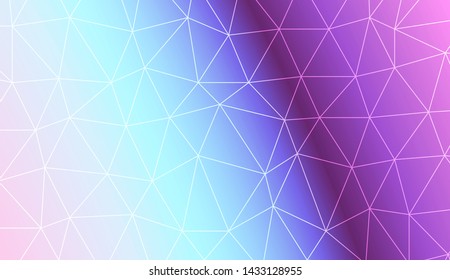 Decorative background with triangles. Modern design for you business, project. Vector illustration. Creative gradient color.