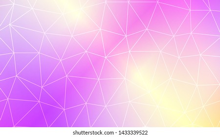 Decorative background with triangles. Modern design for you business, project. Vector illustration. Creative gradient color.