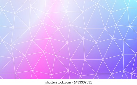 Decorative background with triangles. Modern design for you business, project. Vector illustration. Creative gradient color.