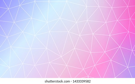 Decorative background with triangles. Modern design for you business, project. Vector illustration. Creative gradient color.