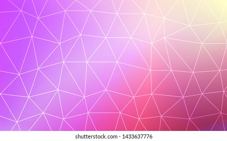 Decorative background with triangles. Modern design for you business, project. Vector illustration. Creative gradient color.